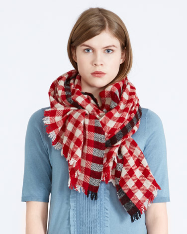 Carolyn Donnelly The Edit Gingham Scarf